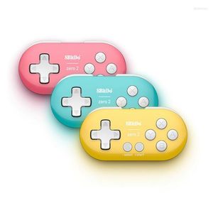 Kontrolery gier Wireless Bluetooth 8 Bitdo Zero 2 Gamepad para dla systemu Windows Android MacOS Mini kontroler