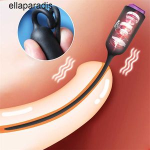 Adult massager Urethral Catheter Dilator Sounding Vibrator Sex Toys For Men Horse Eye Stick Penis Stimulator Plug Male Masturbator