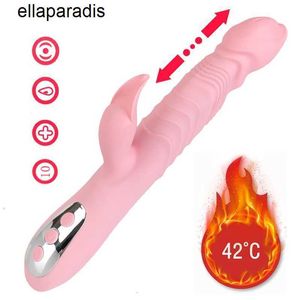 Sexspielzeug Massagegerät Vagina Klitoris Stimulation Vibrator Zauberstab Heizbarer Teleskopdildo Zunge Stimulieren Produkte für Frauen