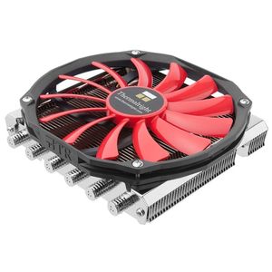 Компьютерное охлаждение вентиляторы Thermalright AXP200R 6 Тепловая труба CPU Cooler высота 73 мм HTPC Охлаждающий вентилятор ITX для Intel 1155 1156 2011 2066 AMD AM4