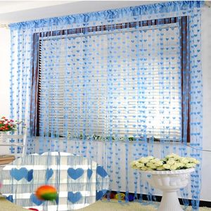 Curtain 3x3m Love Shape Line Tassel Silver String Valance Living Room Divider Wedding DIY Home Decor