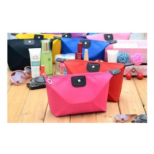 Kozmetik çantalar yüksek kaliteli bayan makyaj torbası makyaj çanta debriyajı asılı banyo malzemeleri seyahat kiti mücevher organizatörü gündelik çanta damlası de dhuit
