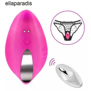 Massaggiatore per giocattoli sessuali Telecomando senza fili vibratore per mutandine Stimolatore clitorideo vibrante invisibile per uova portatile per macchina da donna