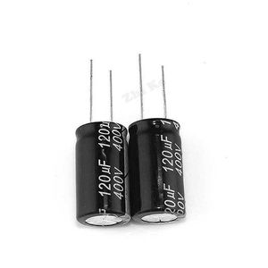 5 PCS/Lot Alüminyum Elektrolitik Kondansatör 120 UF 400 V 18*30mm IC SOKAK Voltaj değeri 500