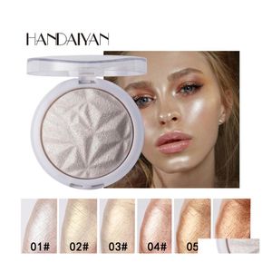 Face Powder Drop Handaiyan Diamond Hilighter Longlasting Brightening And Finishing Makeup Highlights 6 Colors For Choice In Stock De Dhswz
