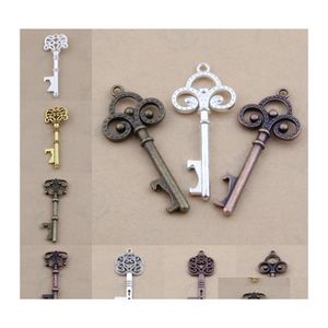 Abridores Key Chain Chain Beer Bottle Abridor Metal Pinging Bar Cozinha Ferramenta de abertura