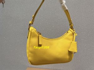 Fashion Hobo Bag Women's Shoulder Bags Designer Handbag Yellow Genuine Leather Lady Clutch Purses Small Luxury Handbags Luxuries Designers Women Bag Orange Wallets