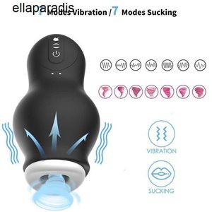 Brinquedos sexuais massageador masculino masturbação copo masturbador para masculino máquina de sucção automática oral vaginal pênis vibrador brinquedo 18