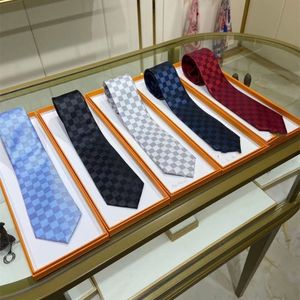 Mens Tie High Qualtiy Silk Neckwear Jacquard Men Neck Ties for Formal Business Wedding Party Brand Necktie with Box E-1889