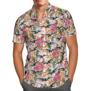 Men's Casual Shirts 2023 3D Printing Plane Hawaii Shirt Men Summer Colorful Short Sleeved Oversize Camisa Social 5XL S130