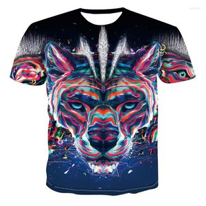 Men's T Shirts The Latest Men And Women Colorful Monster Funny Short-sleeved 3d Printing O-neck Top Summer Casual Xs-4xl