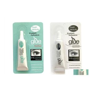 ￖgonfranslim DHS Eye Lash Lime White Black Makeup Adhesive Waterproof Torkning av falska ￶gonfransar Lady Tool High Quality Drop D DHT2D