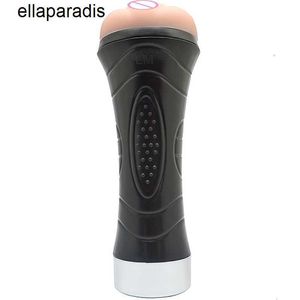 Sex Toys massager Electric Vagina Cup Male Masturbator Women Moan Sexual Penis Training 4D Sucker Aircraft Product for Men