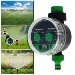 Watering Equipments Drip Irrigation System Garden Automatic Controller Electronic Water Timer 21025 Ball Valve Two Dial Battery Operated