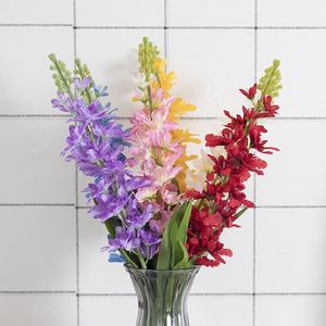 Dekorative Blumen, künstliche Hyazinthe, künstliche Lilienblume für Ostern, Hochzeit, Zuhause, Willkommen im Freien, Zimmerpflanzen, Dekorationskränze