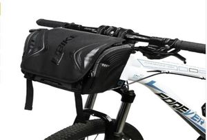 INBIKE Waterproof Large Capacity Bicycle Front Bag Bike Handlebar Basket MTB Pannier Frame Tube Cycling Bag23349850270
