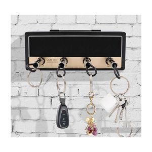 Hooks Rails Key Storage Guitar Keychain Holder Jack Ii Rack 2.0 Electric Amp Vintage Amplifier Gift Drop Hook 210609 Delivery Home Dhey5