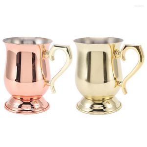 Mugs Moscow Cocktail Mule Mug Multipurpose Stainless Steel For Iced Tea Cocktails