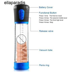 Sex Toys massager Fast Delivery Penis Automatic SuctionSex Male Pump Enlargement Vacuum Prolong Enhancer