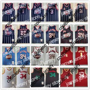 James Retro Mitchell ve Ness Basketbol Formaları McGrady 1 Tracy Francis 3 Steve 11 Yao Ming Drexler 22 Clyde 34 Hakeem Olajuwon 1996-97