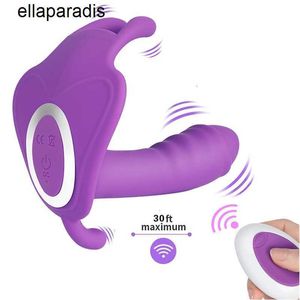 女性向けの大人のおもちゃマサージャーウェアラブルディルドバイブレーターリモートコントロールGスポットクリトリス肛門刺激アプリ振動女性マスターベーター