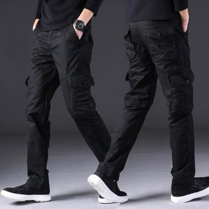 Herrbyxor Taktiska män Armélastjoggare Svettbyxor Streetwear Pantalones Hombre Working Clothes Parkour Militära byxor