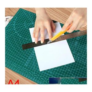 Craft Tools A4 Cutting Pad Diy Art Carving Knife Leather Scpture Engraving Cutter 360 Rotating Blade Papercutter Drop Delivery Home Otalz