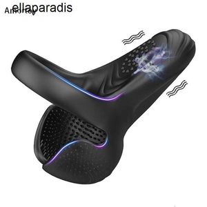 Adult massager Sexy Toys 3 in 1 Vibrator Penis Perineum on for Men Silicone Cock Rings Testicle Scrotum Stimulator Massager Cockring