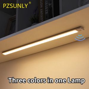 Luce notturna USB LED Wireless sotto la luce dell'armadio per armadio da cucina Camera da letto Armadio Luci notturne interne