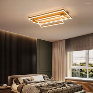 Lampadari Rettangolo 3 Strati di Lusso In Alluminio Moderno Lampadario A Led Illuminazione Per Soggiorno Camera Da Letto Lampada Per Interni Homechandelier AC90v-260v