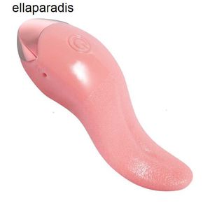 Brinquedos sexuais massageador 10 modos de vibração clitóris língua lambendo vibrador macio silicone g ponto estimulador clitóris para mulher