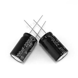 5pcs 35v2200UF 16*25mm 2200UF 35V Capacitor eletrol￭tico de alum￭nio para faixa de energia inteligente