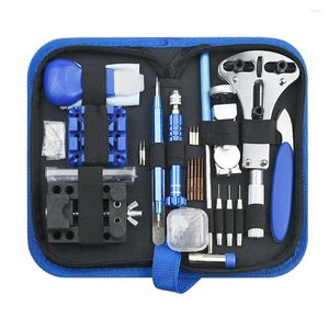 Kit di riparazione per orologi 208pcs Link Pin Remover Back Case Opener con Hammer Adjuster Kit di strumenti per orologiai per orologi Accessori per cinturini