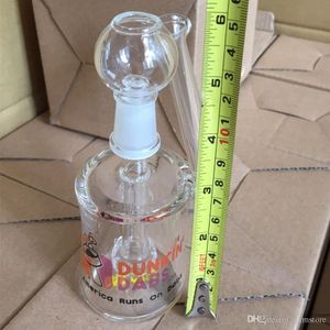 Bästa glas bong glasrör 14mm rökande bongs mini olje riggar glasbubbler inline perkolator vatten rör