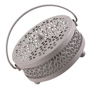 Fragrance Lamps 1pc Mosquito Coil Censer Creative Incense Burner Handheld Ash Holder With Lid