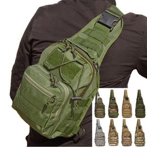 Mochila 600D Bolsa esportiva ao ar livre Campo de caminhada tática de viagem Trekking ombro caçando ombro