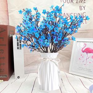 Flores decorativas para bebê artificial respirar uma simulação de flor única caseiro decoração de casamento na noiva, segurando por atacado