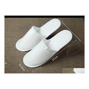 Disposable Slippers Travel El Spa Antislip Home Guest Shoes Mticolors Breathable Soft Rra13023 Drop Delivery Garden Supplies Bath Otu9N