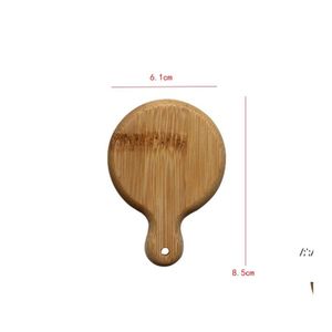 Openers Creative Bamboo Wooden Bottle Opener With Handle Fridge Magnet Home Decoration Corkscrew Engrave Logo Rra12720 Drop Delivery Otus6