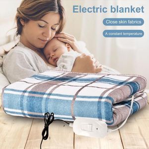 Adjustable 2-Speed silentnight single electric blanket with Constant Temperature and Thicker Heater for Daily Use - Single/Double Body Warmer