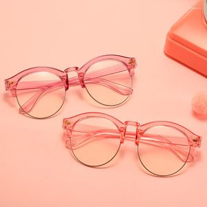 Sunglasses Frames Blue Light Kids Glasses For Boy Girl Child Optical Frame Transparent Sun Anti Glare Computer Prescription