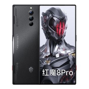 オリジナルNubia Red Magic 8 Pro 5Gスマート携帯電話ゲーム12GB RAM 256GB ROM SNAPDRAGON 8 GEN2 50MP 6000MAH ANDROID 6.8 