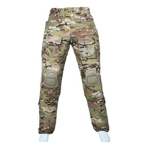Męskie spodnie G3 Walka z podkładkami kolanowymi taktycznymi spodni MultiCam CP Gen3 Hunting Camuflage Paintball Clothing Gearmen's Męskie