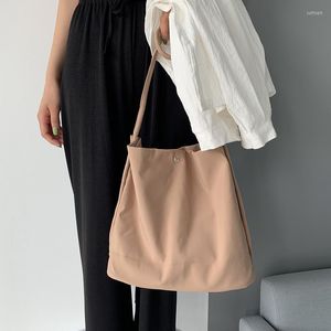 Evening Bags 2023 Spring Autum Canvas Shoulder Bag For Women Cotton Cloth Female Student Messenger Large Eco Shopping Tote Handbags