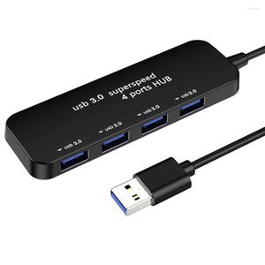 I 1 USB 3.0 Hub High Speed ​​Splitter 5-faldig säkerhetsskydd Dockningsstation för PC Desktop Laptop