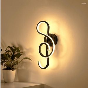 Lampada da parete 90-260V 22W Moderna luce a LED Nordic Home Interior Sconce Lights Illuminazione da comodino flessibile Soggiorno Camera da letto Lampade