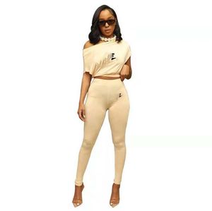 Zweiteilige Frauen -Sets Tracksuits Women Festival Clothing Frühlingssommer Top Pant Suits 2 Stück Club -Outfits Matching Sets