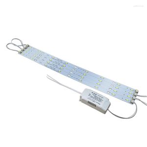 Tube Ceiling Light Module Source 32W 40W 24W 18W 5730 LED Bar Lamp Replacement 220V With Magnet Holder And Driver