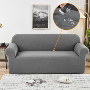 Stuhlhussen 2023 Elastische wasserdichte Sofabezug Einfarbige Stretch für Wohnzimmer Schonbezug Couch Möbelschutz