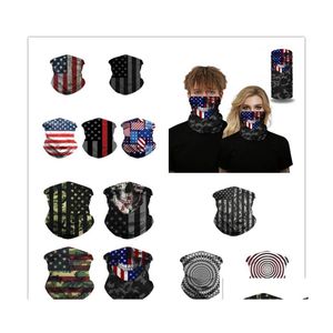 Designer Masks USA National Flag zewnętrzny tarcza twarz Magic Neckerchief Mens Scarf Snood Bandana Drop dostawa dom domowy domek o dhdht